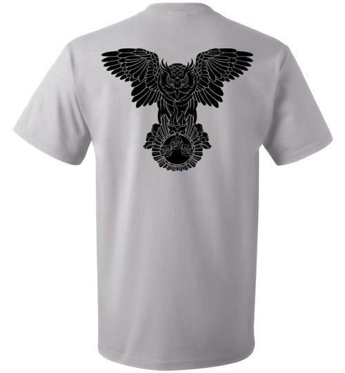 Swoly Black Double Logo Classic Tee
