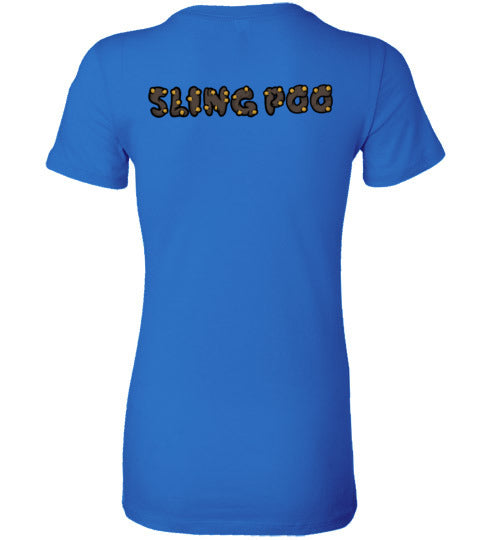 SlingPoo Ladies Premium Logo Tee