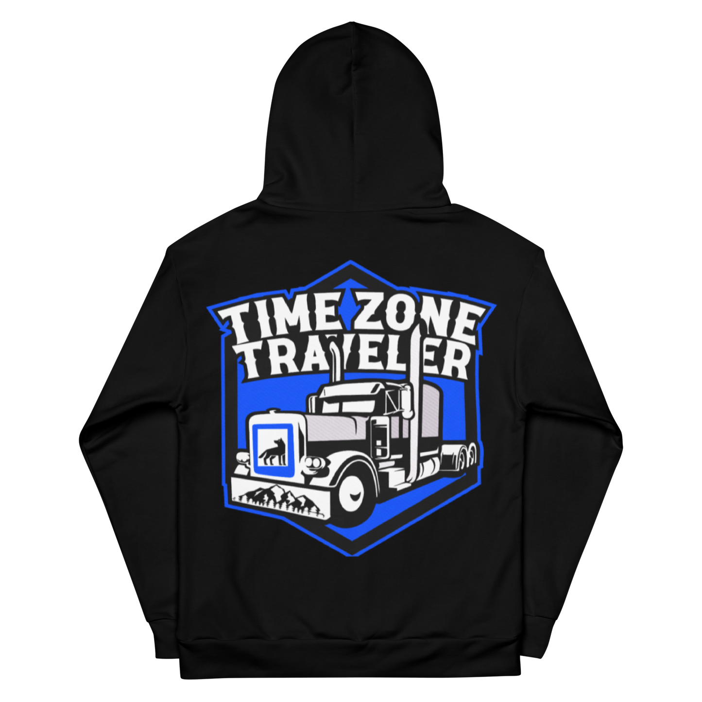 TimeZone Traveler All Over Hoodie