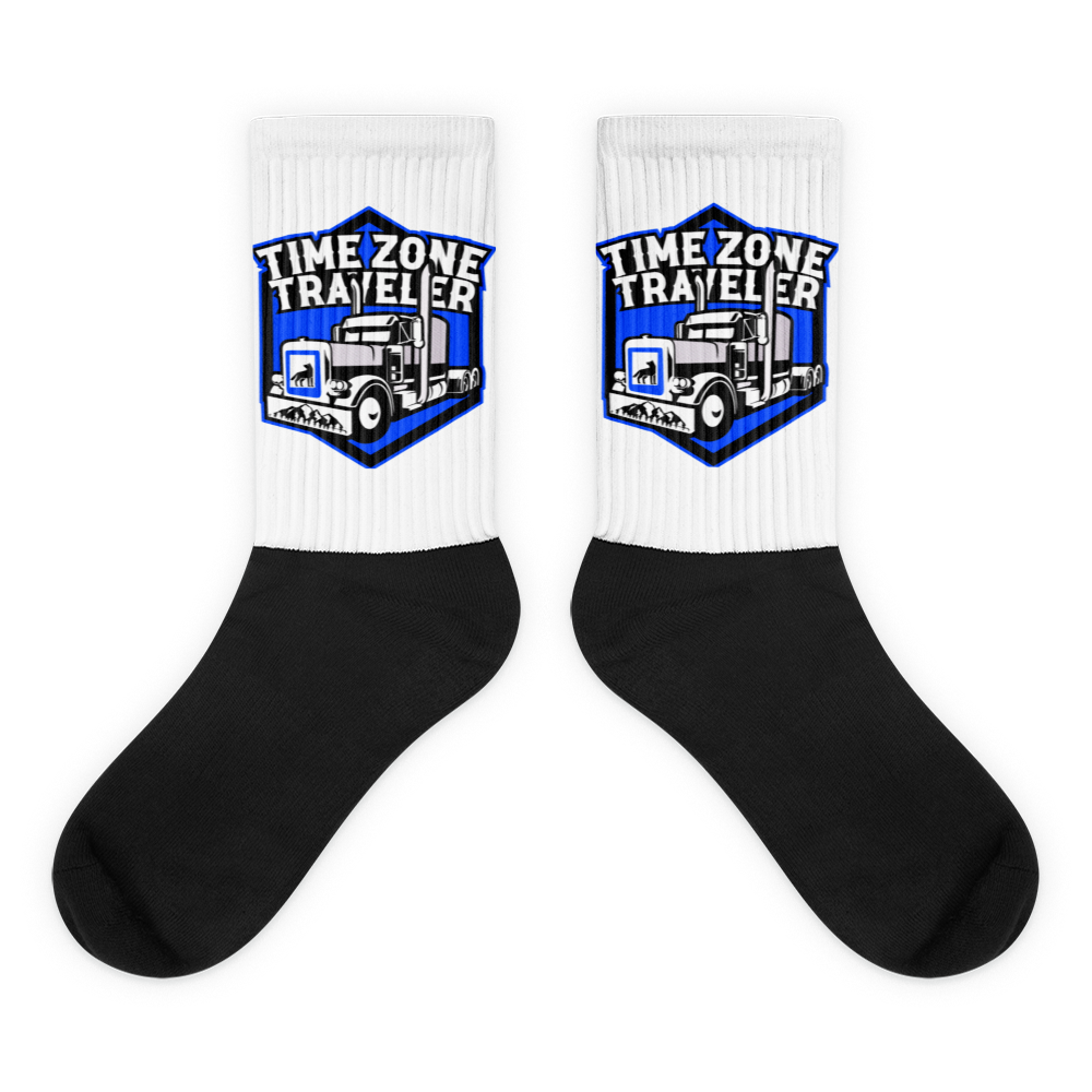 TimeZone Traveler Socks
