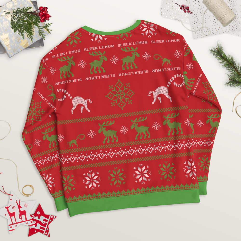 SleekLemur Ugly Christmas Sweater