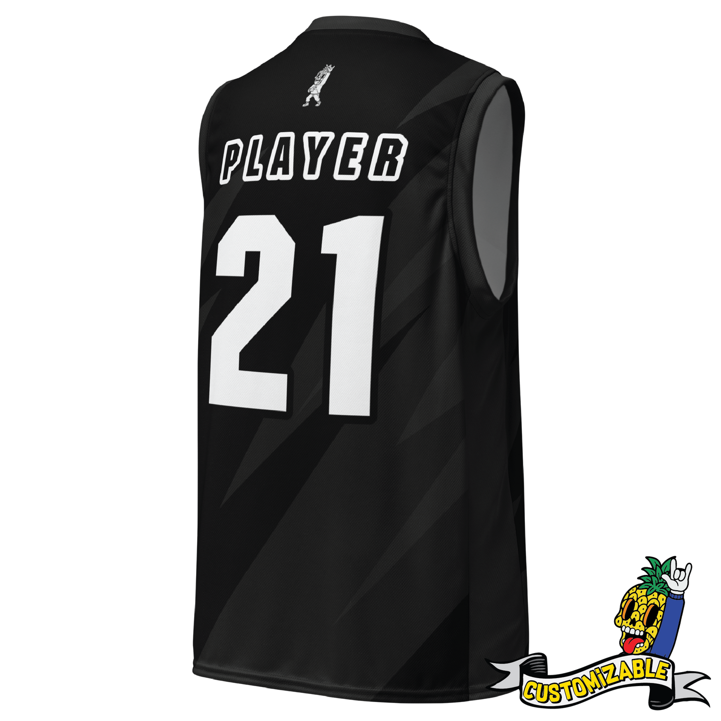 NineSkulls Brand Recycled Unisex Basketball Jersey