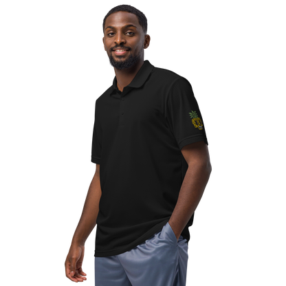 Nine8Twelve Pineapple SkullToon Adidas Sport Polo
