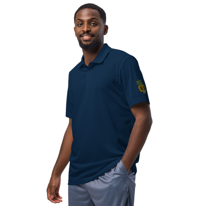 Nine8Twelve Pineapple SkullToon Adidas Sport Polo