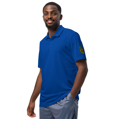 Nine8Twelve Pineapple SkullToon Adidas Sport Polo