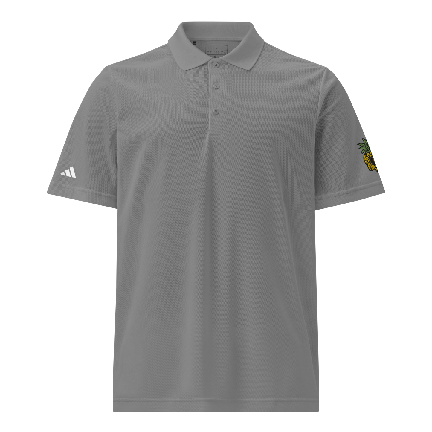 Nine8Twelve Pineapple SkullToon Adidas Sport Polo