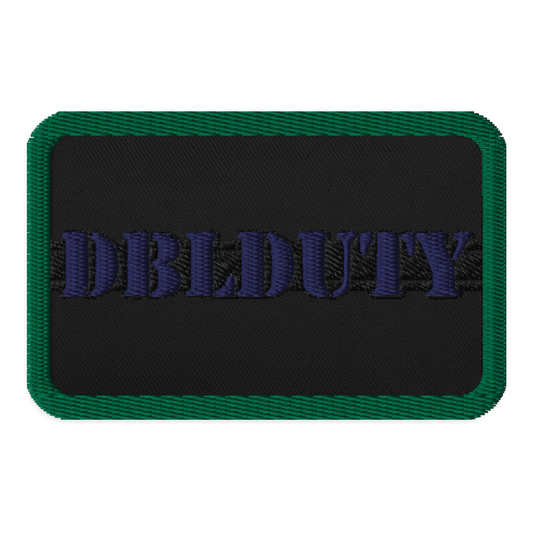 DBLduty Embroidered Patch