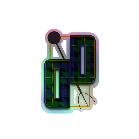 DBLduty Holographic Sticker