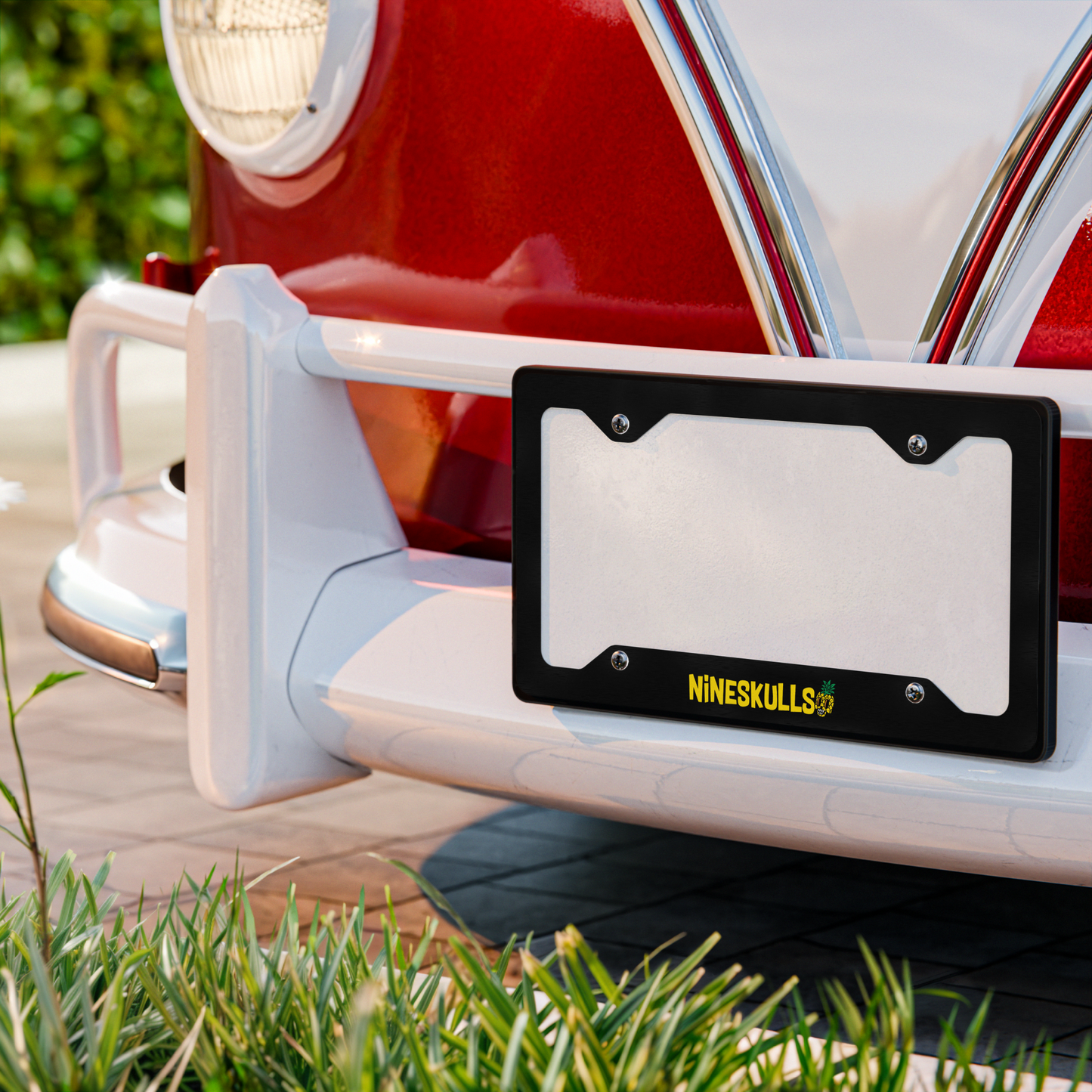 Metal License Plate Frame