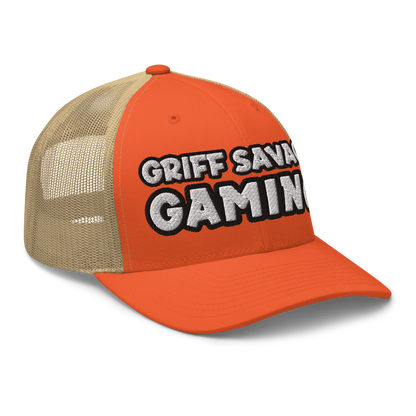 Griff Savage Gaming Retro Trucker Hat