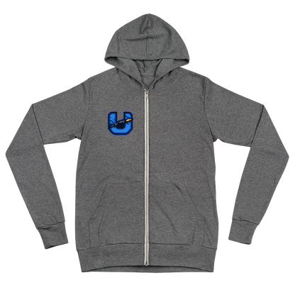 Untethered zip hoodie