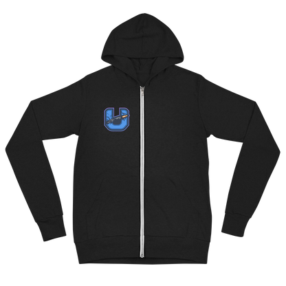 Untethered zip hoodie