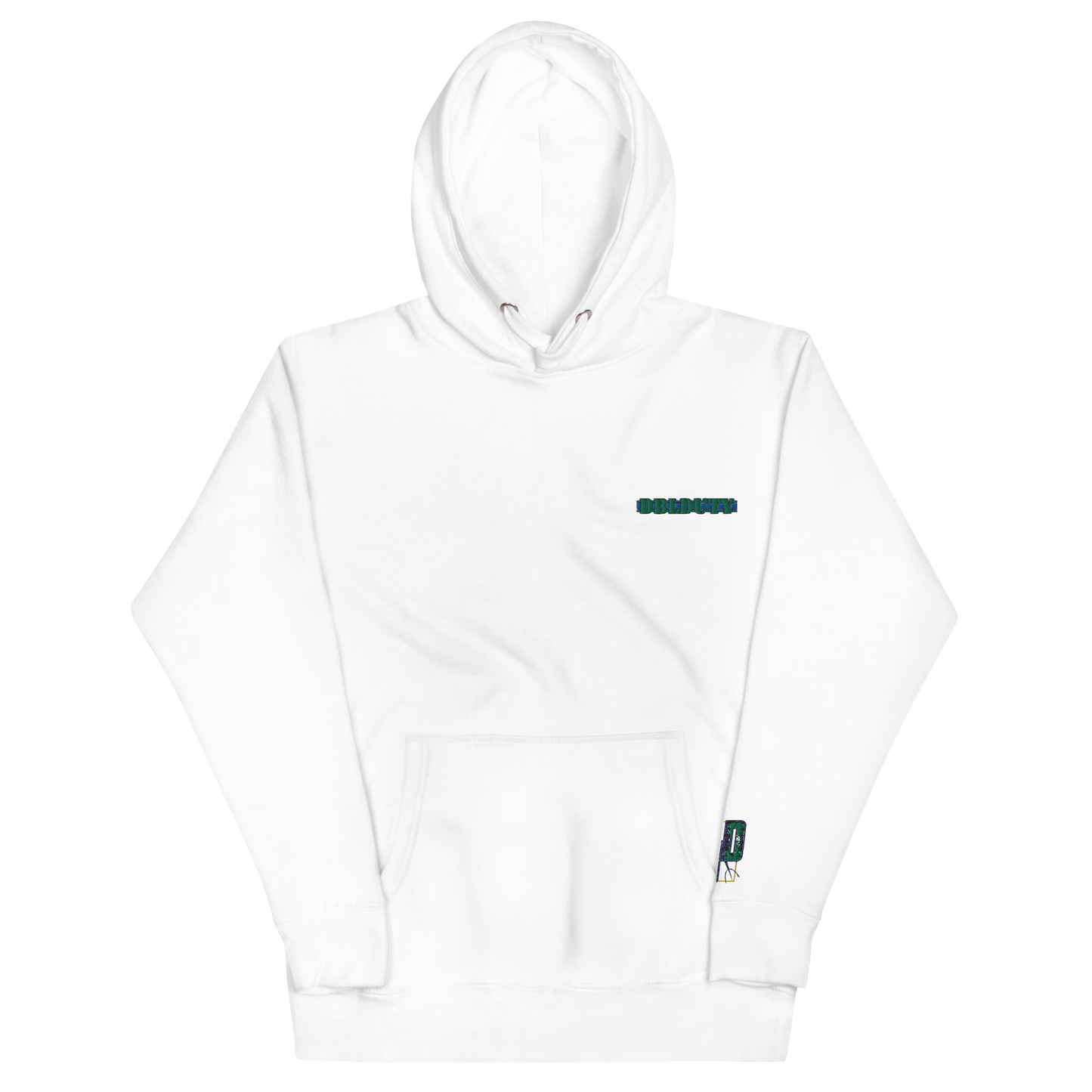 DBLduty Embroidered Stripe Hoodie