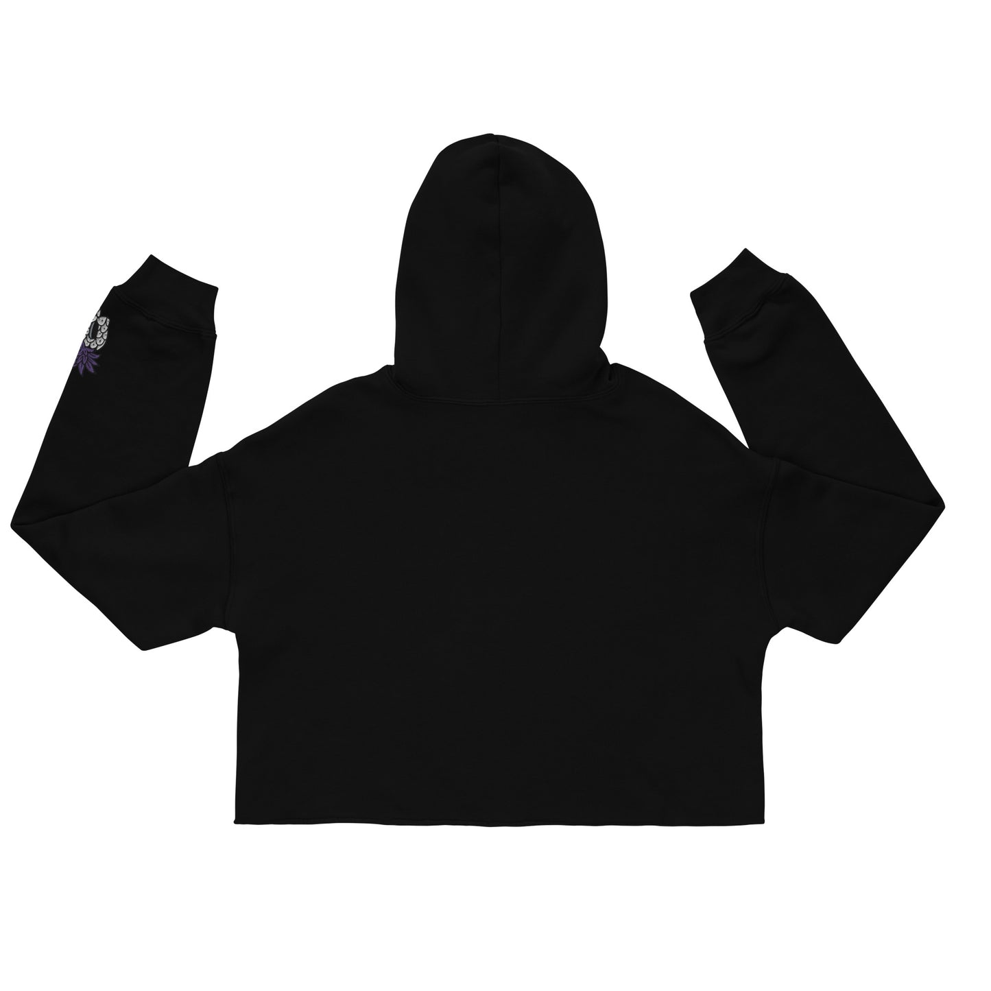 Nine8Twelve Ladies' Defeat Death Crop Hoodie