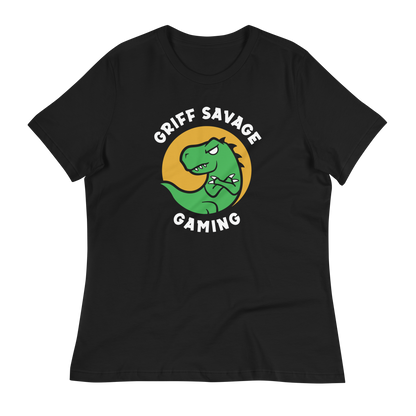 Griff Savage Gaming Women's Relaxed Logo Tee