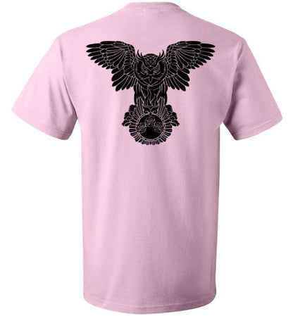 Swoly Black Double Logo Classic Tee