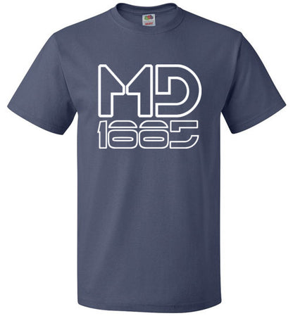 White Maddog1885 Tee