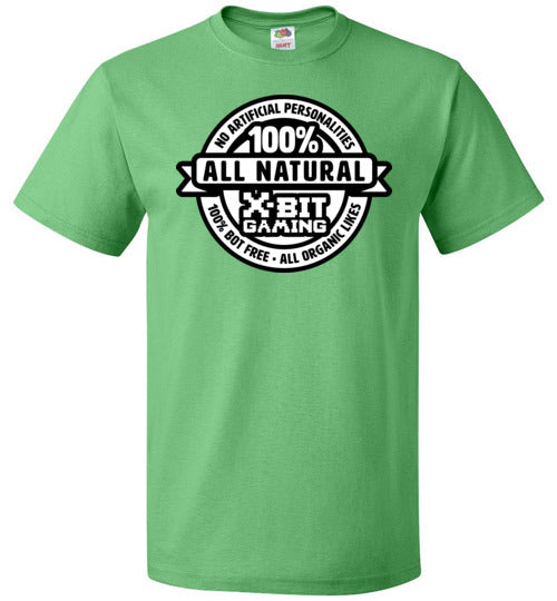 X-Bit Gaming 100% Natural Tee