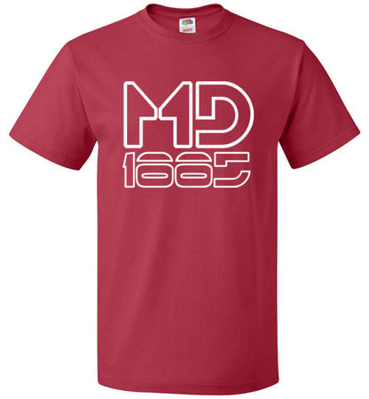 White Maddog1885 Tee