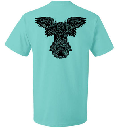Swoly Black Double Logo Classic Tee