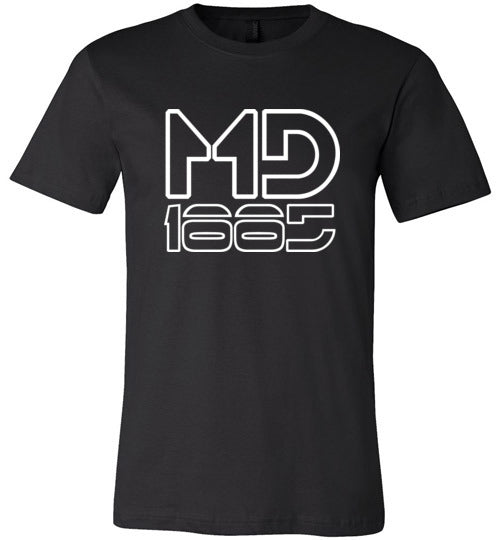 White Maddog1885 Premium Tee