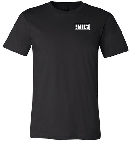 Swoly White Double Logo Premium Tee
