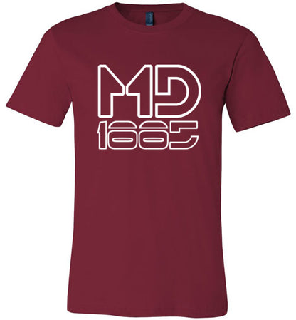 White Maddog1885 Premium Tee