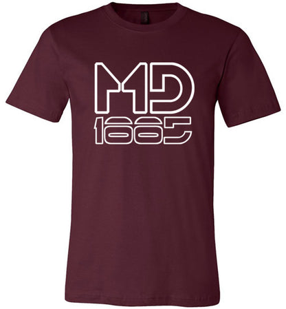 White Maddog1885 Premium Tee