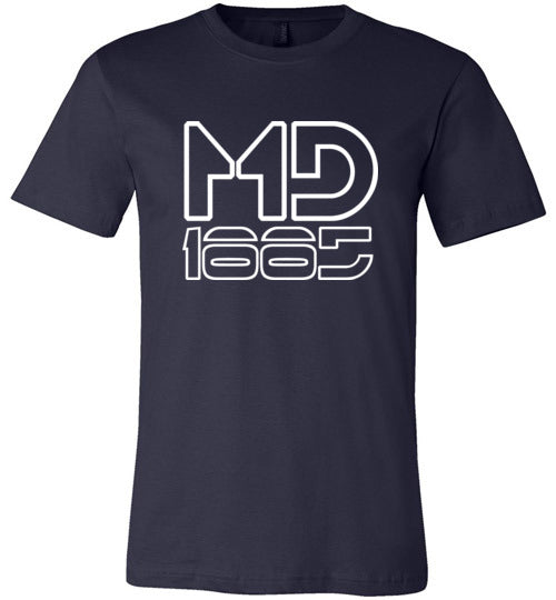 White Maddog1885 Premium Tee