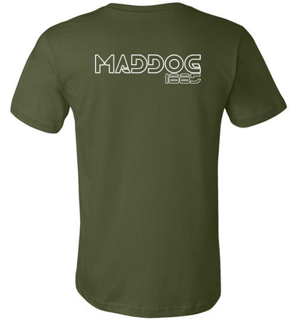 White Maddog1885 Premium Tee