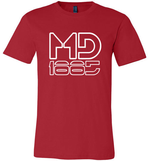White Maddog1885 Premium Tee