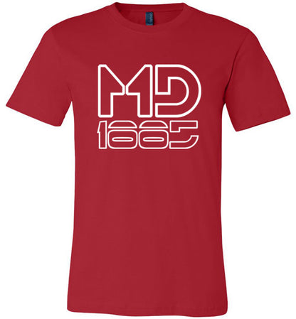 White Maddog1885 Premium Tee