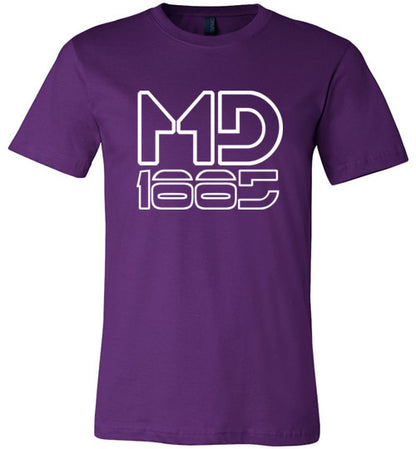White Maddog1885 Premium Tee