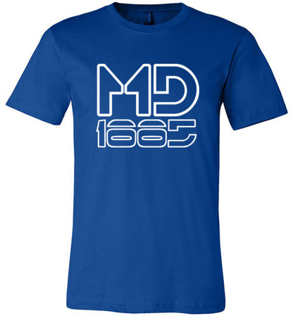 White Maddog1885 Premium Tee