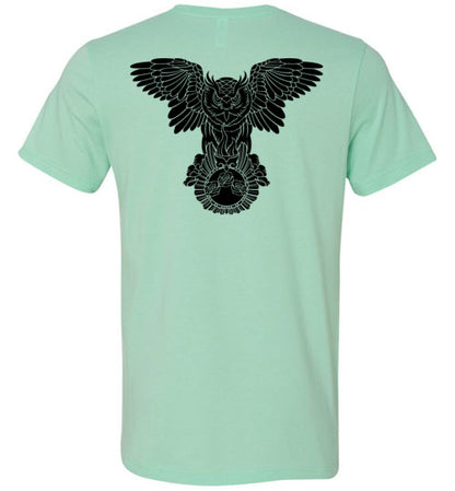 Swoly Black Double Logo Premium Tee