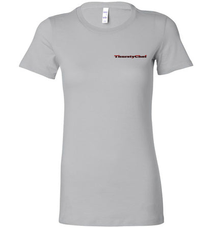 TMThrstyChef Ladies Premium Logo Tee