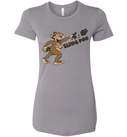 SlingPoo Ladies Premium Logo Tee