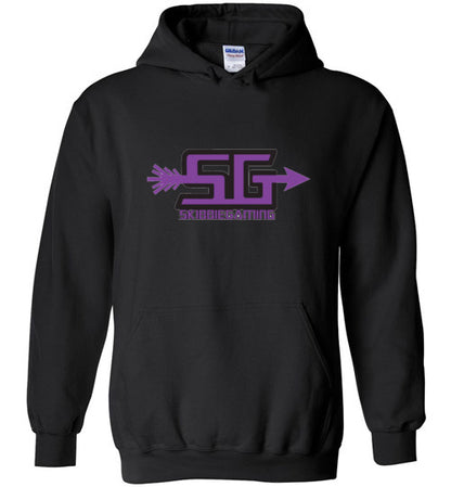 Skibbie Gaming Purple Hoodie