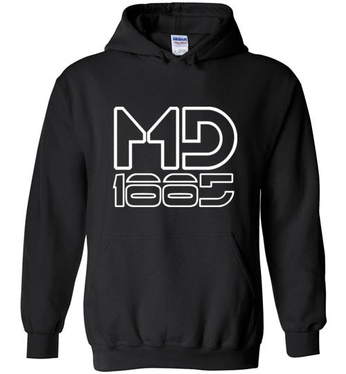 White Maddog1885 Hoodie