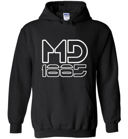 White Maddog1885 Hoodie