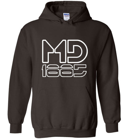 White Maddog1885 Hoodie