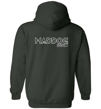White Maddog1885 Hoodie
