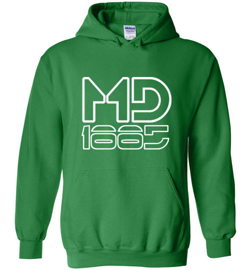 White Maddog1885 Hoodie