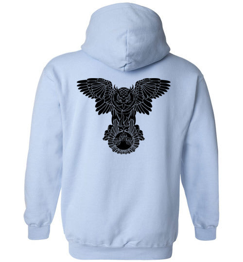 Swoly Black Double Logo Hoodie