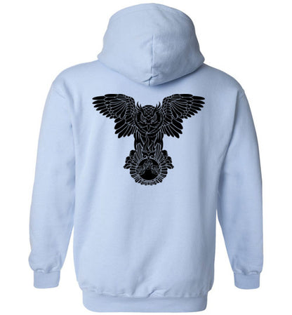 Swoly Black Double Logo Hoodie