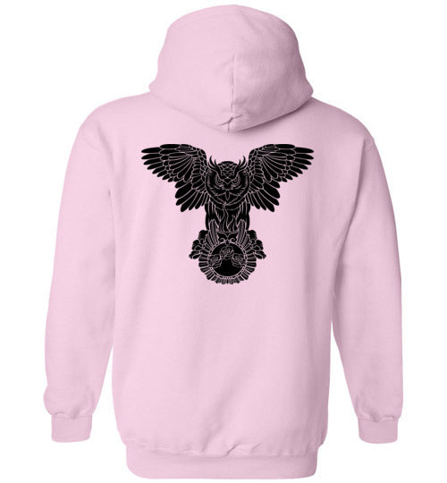 Swoly Black Double Logo Hoodie