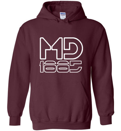 White Maddog1885 Hoodie