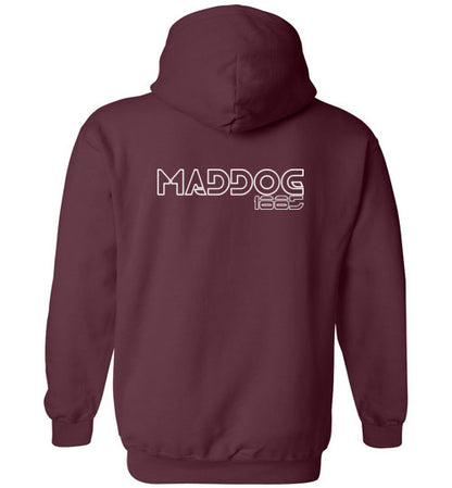 White Maddog1885 Hoodie