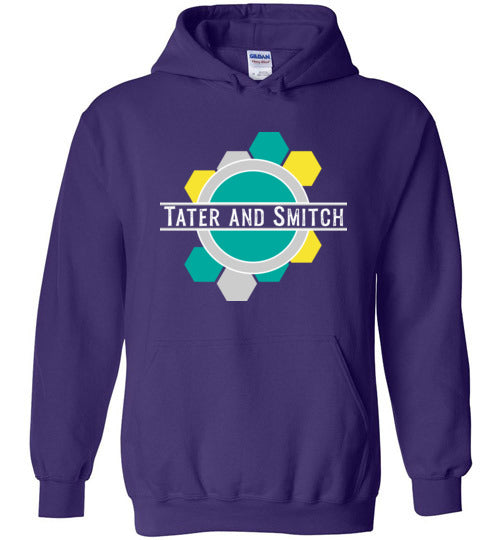 Tater & Smitch White Logo Hoodie