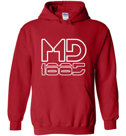 White Maddog1885 Hoodie